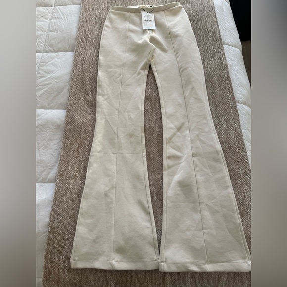 Zara Off-White Trousers - Picture 1 of 6